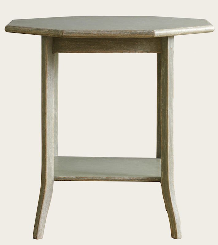 OCTAGONAL SIDE TABLE