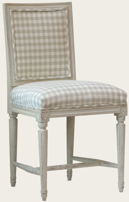 CHAIR SQUARE WITH UPHOLSTERED BACK