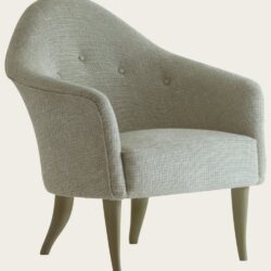 ARMCHAIR WITH CURVED BACK SMALL